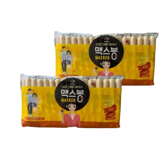 맥스봉 치즈 소시지 1050g 2개