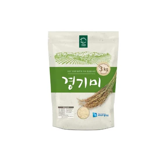 그린올린 경기미, 2026년산, 상등급, 3kg, 1개