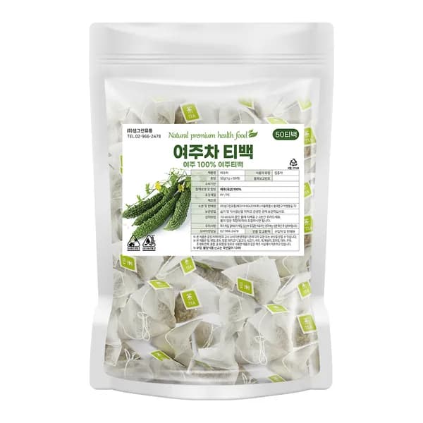 여주차 삼각티백 국내산 50g 50개입
