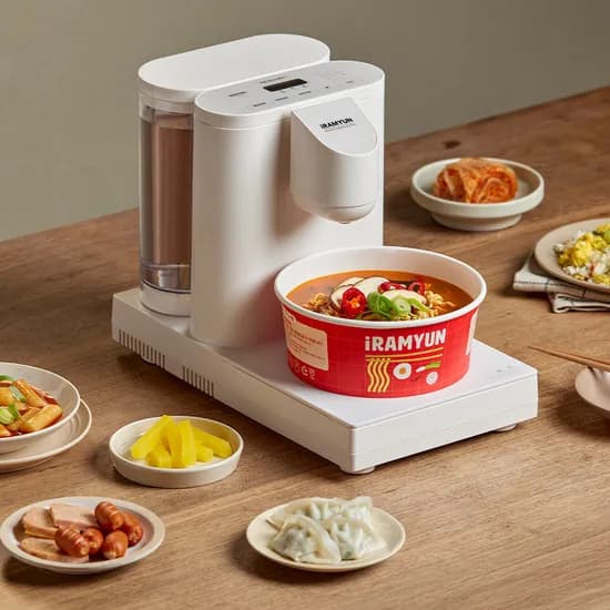 로이첸 아이라면 가정용 라면조리기, RIRM-25, 크림화이트, 1개