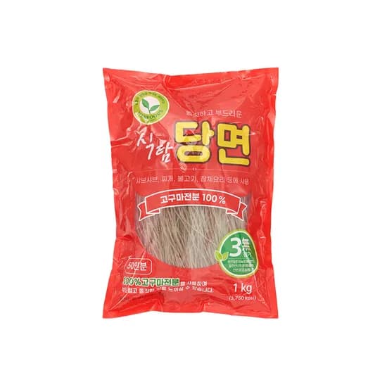 한식품 식탐 당면, 1kg, 2개