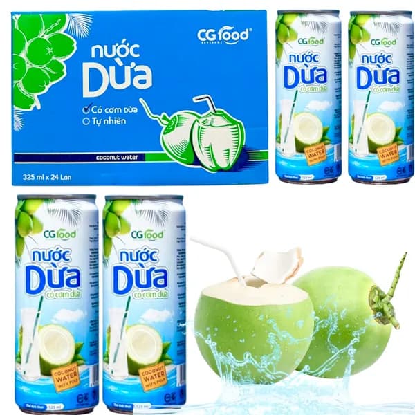 CGfood 베트남 코코넛 워터 325ml 24개
