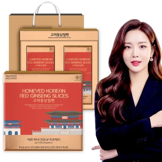 개성고려삼인 고려홍삼절편 20g 10개입