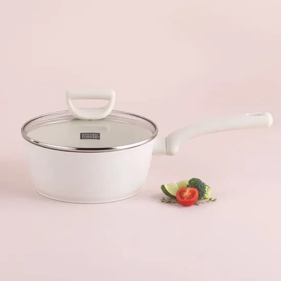 키친플라워 꾸테 세라믹 인덕션 냄비 18cm 1개