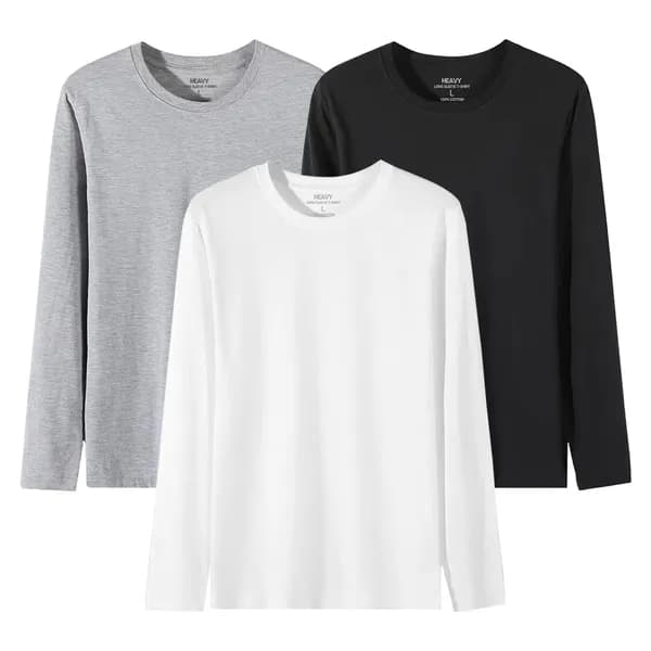 어니우니 남녀공용 20수 무지 긴팔 티셔츠 블랙 XL 1개 8,900원