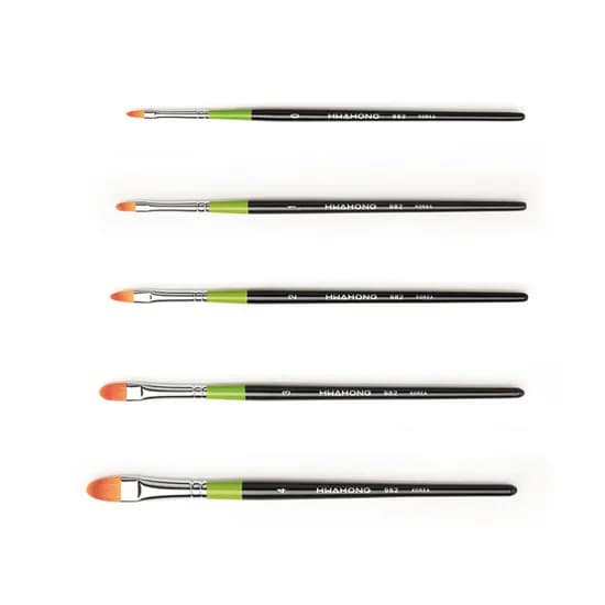 화홍 982 디자인붓, 3호, 1개