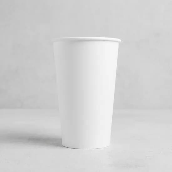 16온스 양면코팅 무지 종이컵 480ml 560개 1박스
