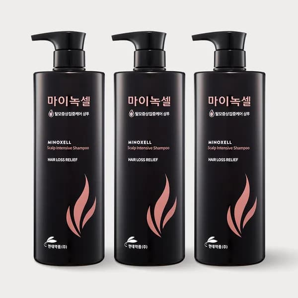 현대약품 마이녹셀 인텐시브 스칼프 샴푸 960ml 3개