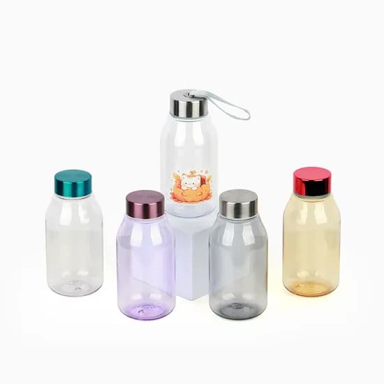 물병공장 밀크보틀 미니미 베이직, 투명+민트, 300ml, 1개