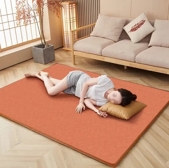 한일테크 방수 전기매트 전기장판 황토 장작불 중형 100x180cm 1개