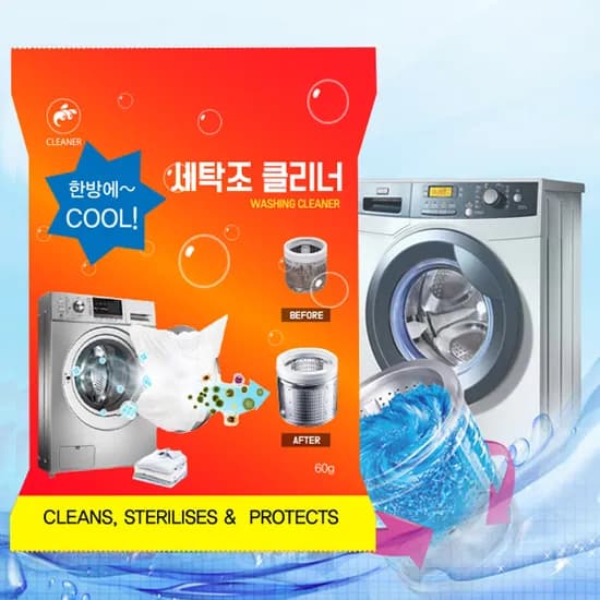 파워풀 세탁조 클리너 60g 20팩