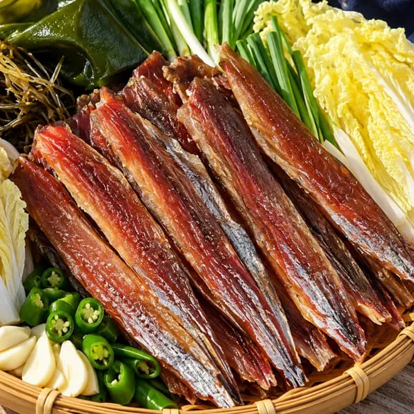 포항 구룡포 과메기 완전손질 20미 40쪽 야채풀세트