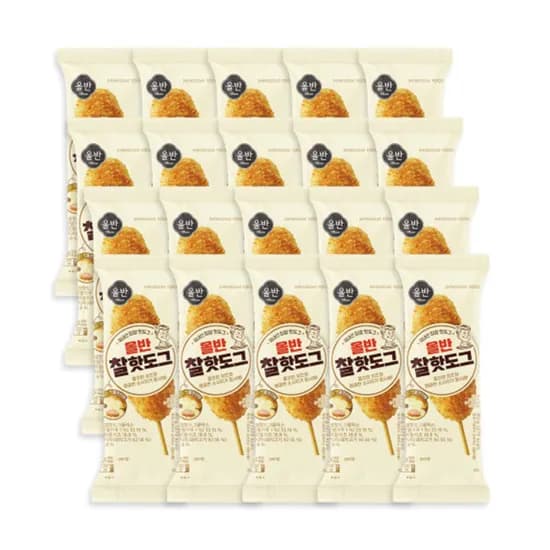 올반 찰핫도그, 80g, 30개