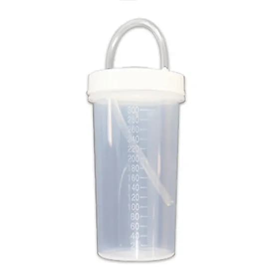 백곰메디칼 환자용 PP 빨대 물컵 지름 7.5cm 높이 14cm 1개