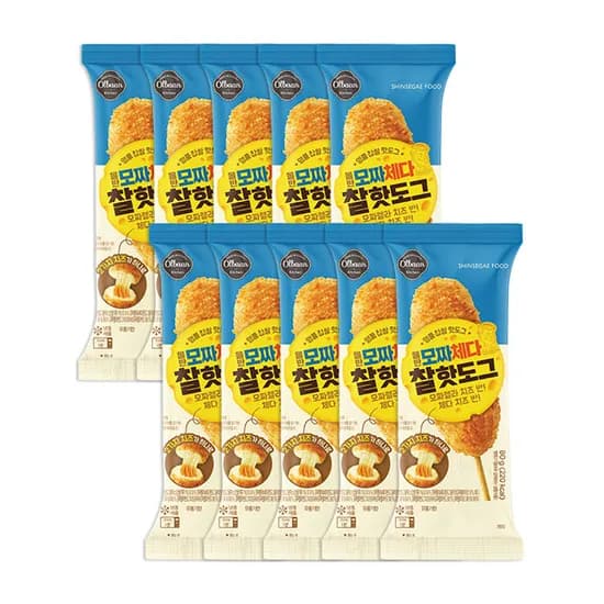 올반 모짜체다 찰핫도그 80g 20개