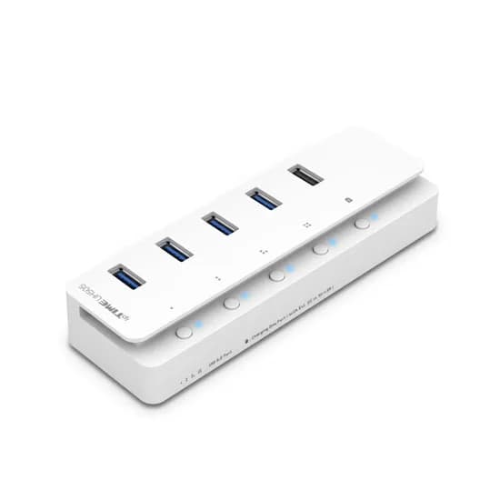 ipTIME UH505 5Port USB Hub, White, 1개