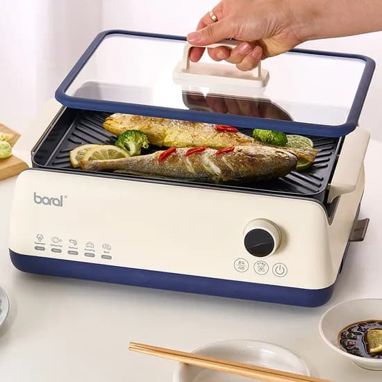 보랄 무연 전기그릴, BR-X130GR, 1개