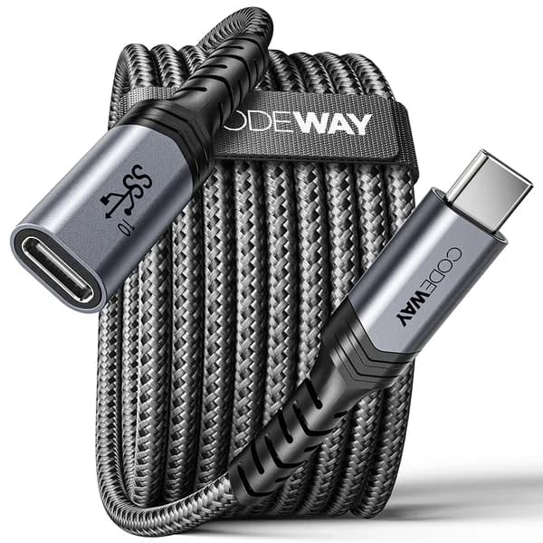 코드웨이 USB C타입 3.2 GEN2 연장 케이블 2m 1개 12,800원