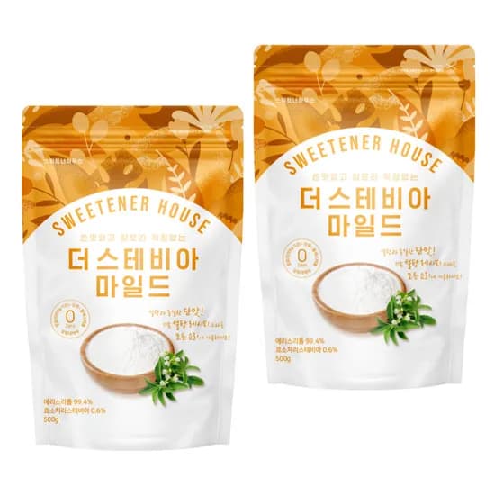 스위트너하우스 더 스테비아 마일드 500g 2개