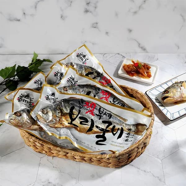 해담 영광법성포굴비 찜부세 찐부세 특대 30-32cm 5마리 일반포장 1박스