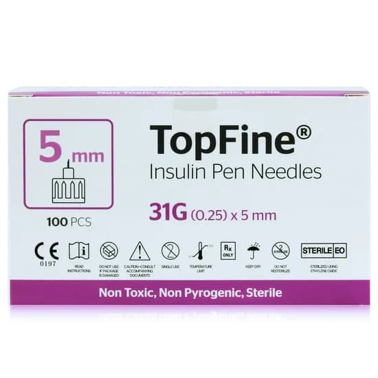 탑파인 인슐린 펜니들 31G 5mm 100개 11,000원