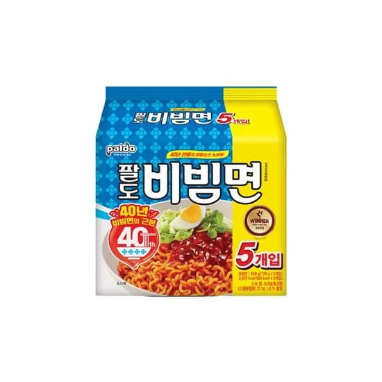 팔도 비빔면 130g 5개