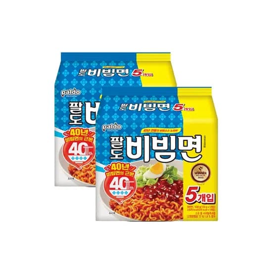 팔도 비빔면, 130g, 10개