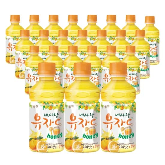 웅진 내사랑 유자C, 280ml, 24개