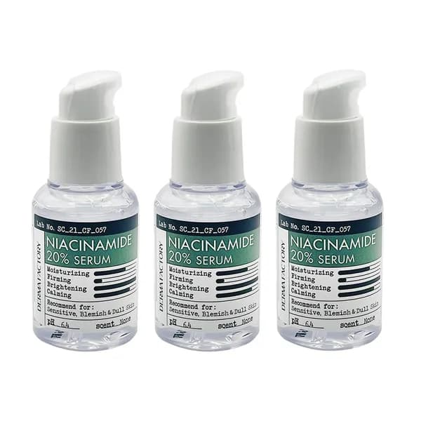 더마팩토리 나이아신아마이드 20% 세럼 30ml 3개