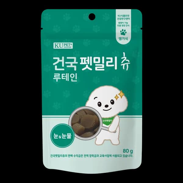 건국유업 펫밀리츄 루테인 가수분해닭고기 80g 1개 4,000원