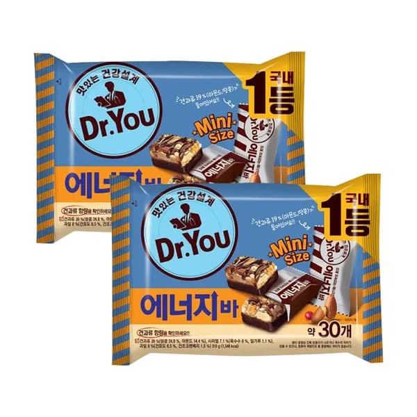 오리온 닥터유 에너지바 310g 2개 19,900원