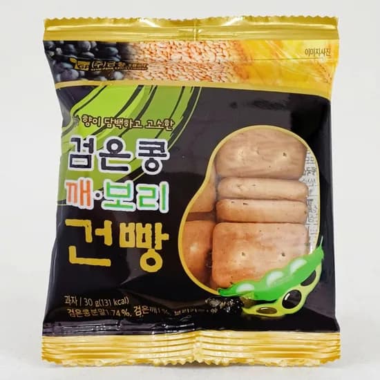 검은콩 깨 보리건빵 30g 40개
