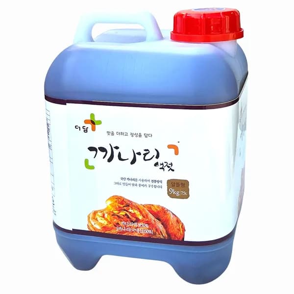 더담 국내산 알뜰형 까나리액젓 9kg