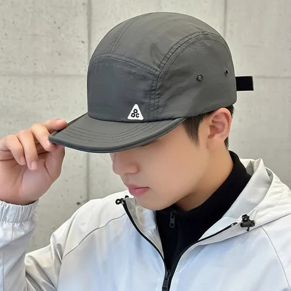 숏챙 모자 남녀공용 FREE 그레이 1개