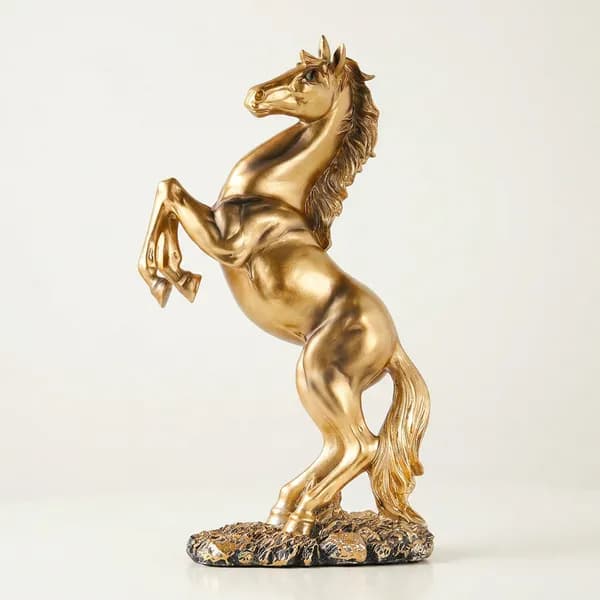 행운의 말 조각상 황금말 30.5cm 1개 23,000원