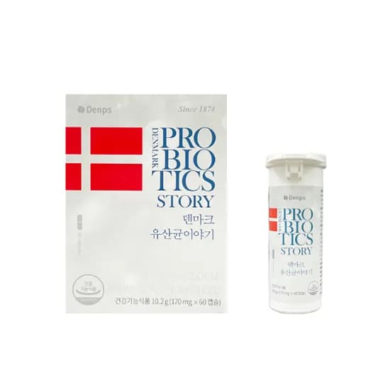 덴마크 유산균이야기 170mg 60캡슐 1개