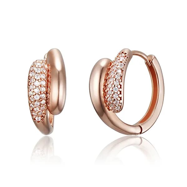 ELLE 14K GF 블링 하프 스톤 원터치 귀걸이 ELGPEE573 로즈골드 1개 20,805원