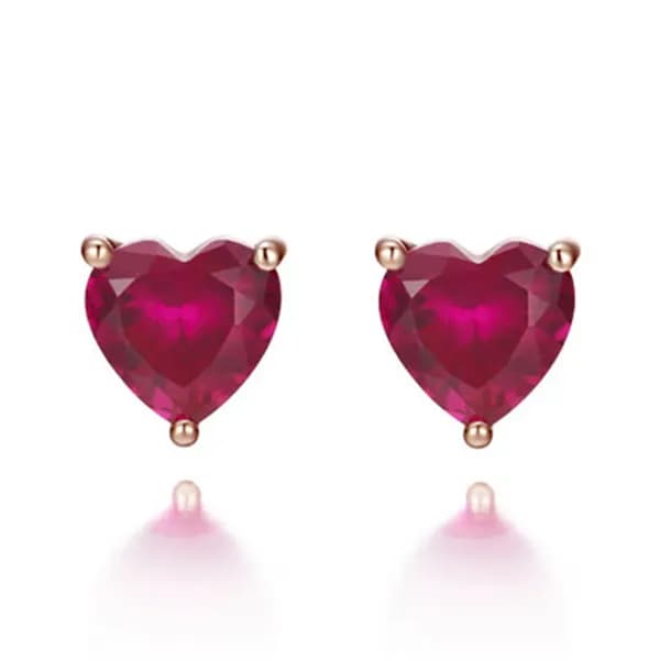 엘르 14K GF 큐빅 하트 귀걸이 ELGPEE471 루비 1개 17,005원