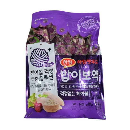 하림펫푸드 밥이보약 고양이 헤어볼, 3.2kg, 1개