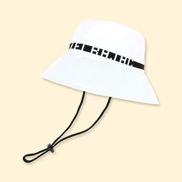 까스텔바작 여성 로고 골프 버킷햇, BWEMGC506, CSW-218, 화이트, FREE, 햇빛차단, 1개