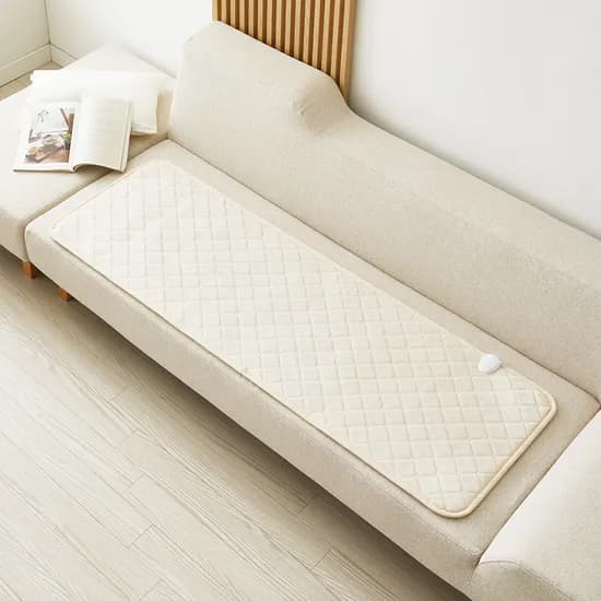 한일좋은자리 양면 카본 탄소매트 전기요장판 소프트극세사 베이지, 초미니싱글 (50x155cm)