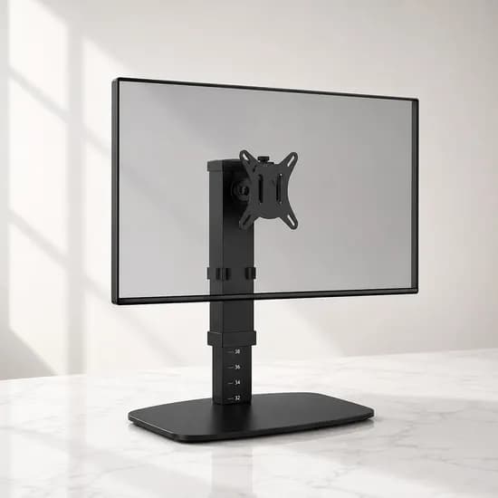이지마운트 모니터 스탠드 M1032 13-32인치 높이조절 블랙 1개