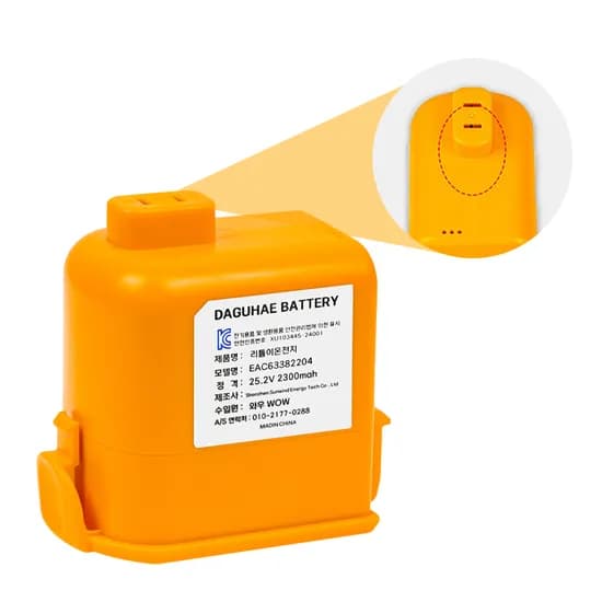 DAGUHAE 코드제로 청소기 배터리, BT-20 1세대, 2300mAh, LG 코드제로 A9 P9 A9S 호환, 호환용, 1개