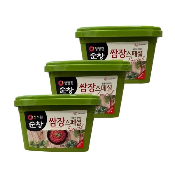 청정원 순창 쌈장 스페셜 500g 3개 11,480원