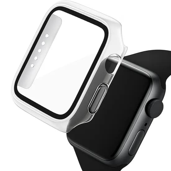 디지지 스마트워치 풀커버 하드 케이스, 애플워치, 44mm, 투명, 1개