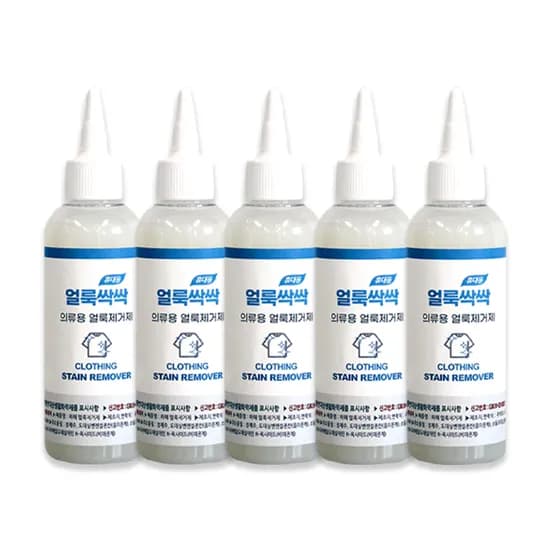 하해 얼룩싹싹 휴대용 얼룩제거제 100ml 5개