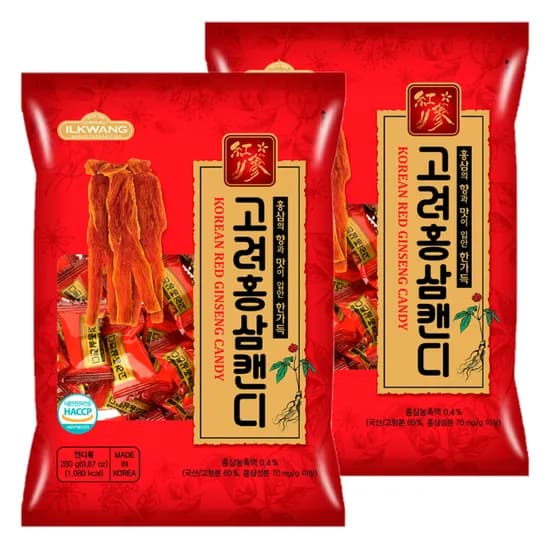 일광제과 고려홍삼캔디 280g 2개