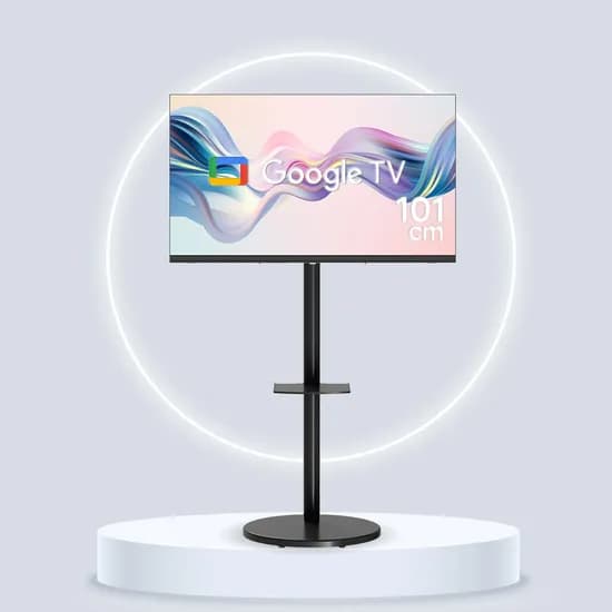 위드라이프 40인치 FHD 구글 스마트 삼탠바이미 세트, 101cm/40인치, 스탠드형, 고객직접설치, 리치블랙, 1세트