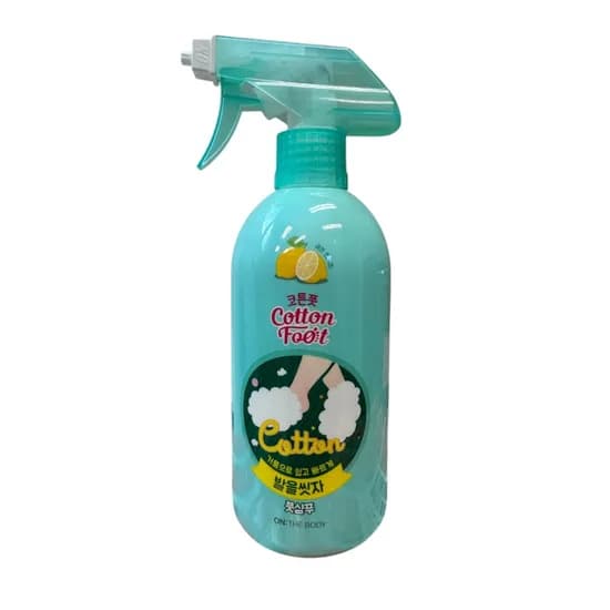 온더바디 코튼 풋샴푸, 프레쉬레몬민트향, 510ml, 1개
