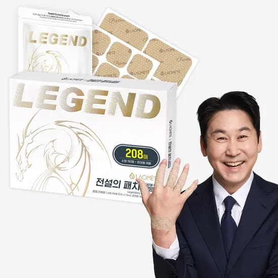 라오메뜨 전설의패치, 프리미엄, 혼합형, 208매, 2개